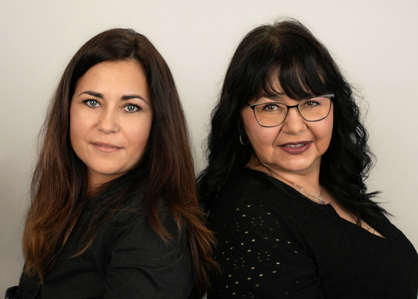 Diana Müller und Kristin Oldenburg